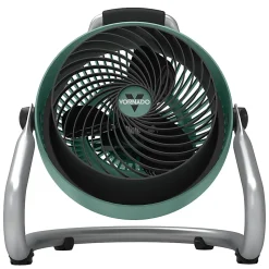 Vornado 293 Heavy-Duty 10-1/4" Blade 3-Speed Large Air Circulator, 17-1/2”H x 16-3/16”W x 15-1/4”D, Green