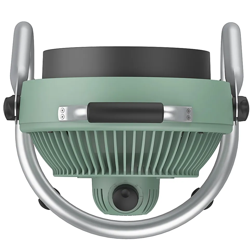 Vornado 293 Heavy-Duty 10-1/4" Blade 3-Speed Large Air Circulator, 17-1/2”H x 16-3/16”W x 15-1/4”D, Green