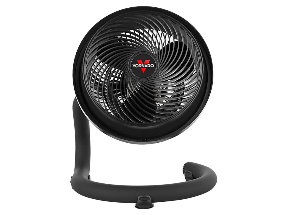 Vornado 623 Medium Air Circulator, 18-15/16”H x 13-3/4”W x 15-1/8”D, Black