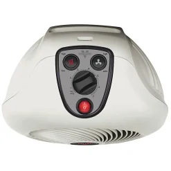 Vornado VH2 1500W Whole Room Heater, 11-15/16”H x 11-11/16”W x 9-1/4”D, White