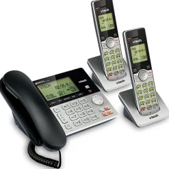 VTech® CS6949-2 DECT 6.0 Expandable Cordless Phone With Digital Answering System