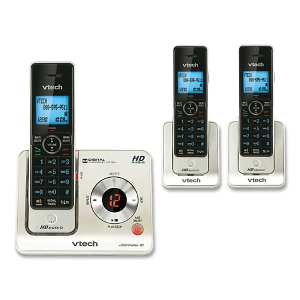 VTech® LS6425 DECT 6.0 Cordless Phone With Digital Answering System