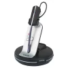 VTech® VH6210 Convertible DECT Office Wireless Headset For Business Desktop Phones, Black/Silver