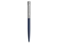 Waterman® Allure Deluxe Ballpoint Pen, Medium Point, 0.7 mm, Blue Lacquer Barrel, Blue Ink