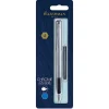 Waterman® Allure Fountain Pen, Fine Point, 0.5 mm, Chrome Barrel, Blue Ink