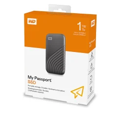 WD My Passport™ External SSD, 1TB, Gray