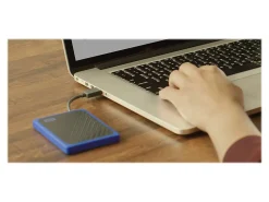 WD My Passport Go Portable SSD, 500GB, Black/Blue