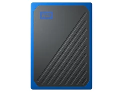 WD My Passport Go Portable SSD, 500GB, Black/Blue