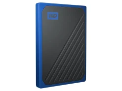 WD My Passport Go Portable SSD, 500GB, Black/Blue