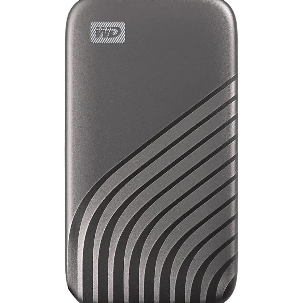 WD My Passport Portable SSD, 2TB, Gray