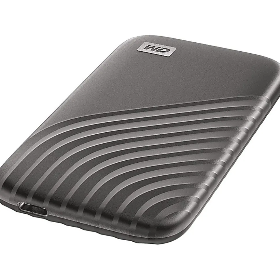 WD My Passport Portable SSD, 2TB, Gray