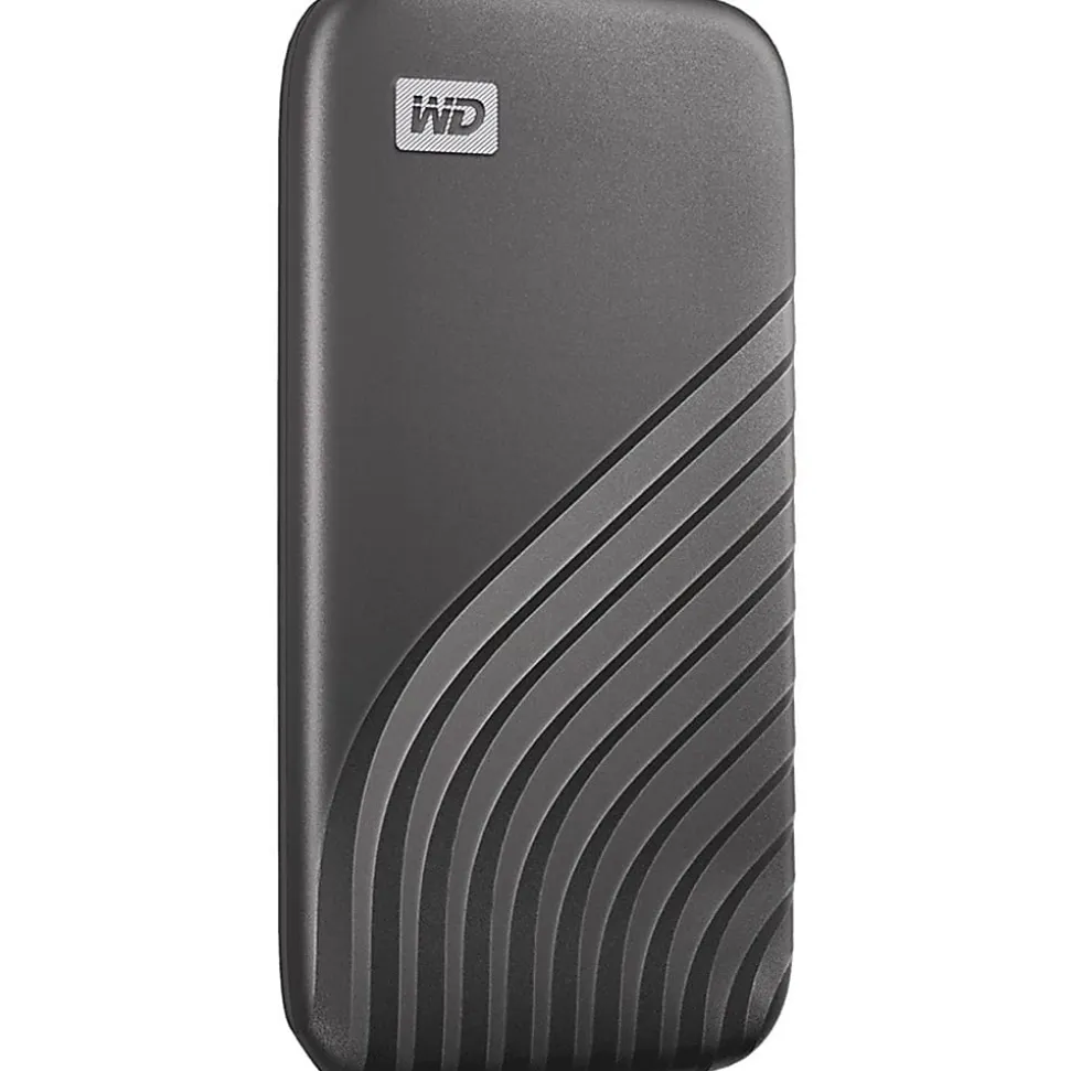 WD My Passport Portable SSD, 2TB, Gray