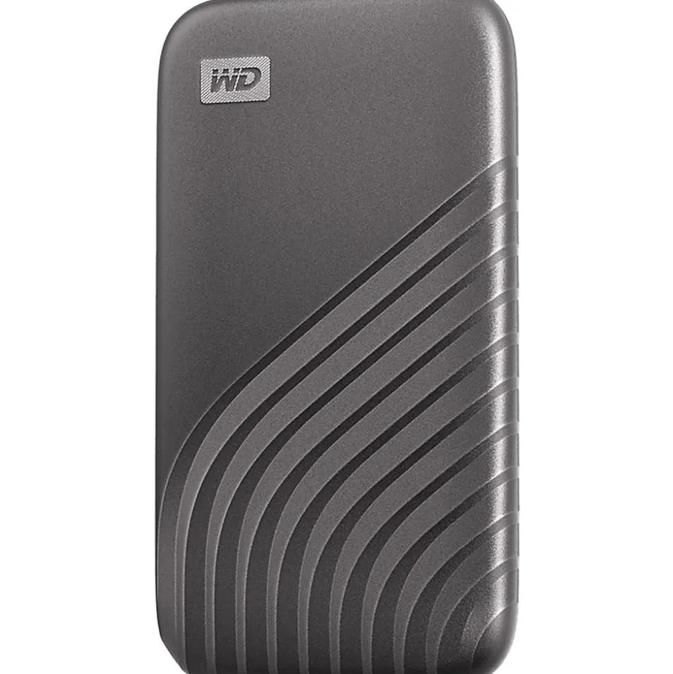 WD My Passport Portable SSD, 2TB, Gray