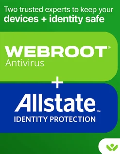 Webroot Allstate Premium, For 5 Devices, 1-Year Subscription, PC/Mac, Product Key/Download