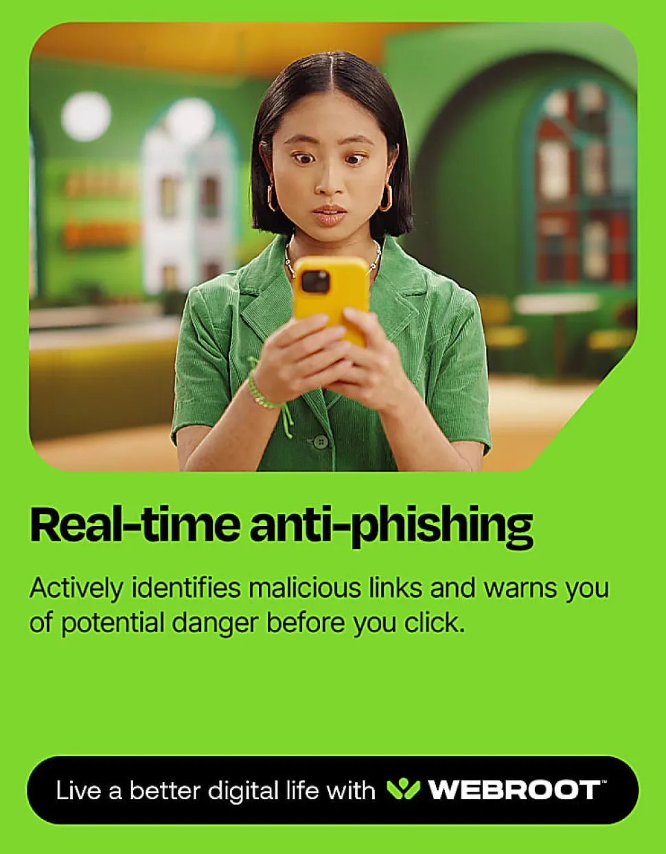 Webroot - Internet Security Plus + Antivirus Protection - 3 Devices -1 Year Download - Android, Apple iOS, Chrome, Mac OS, Windows