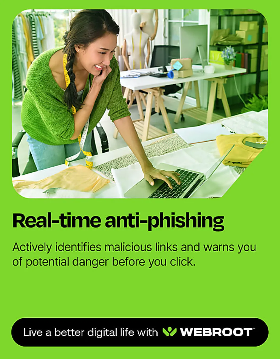 Webroot Internet Security with Antivirus Protection | 3 Device | 1 Year Subscription