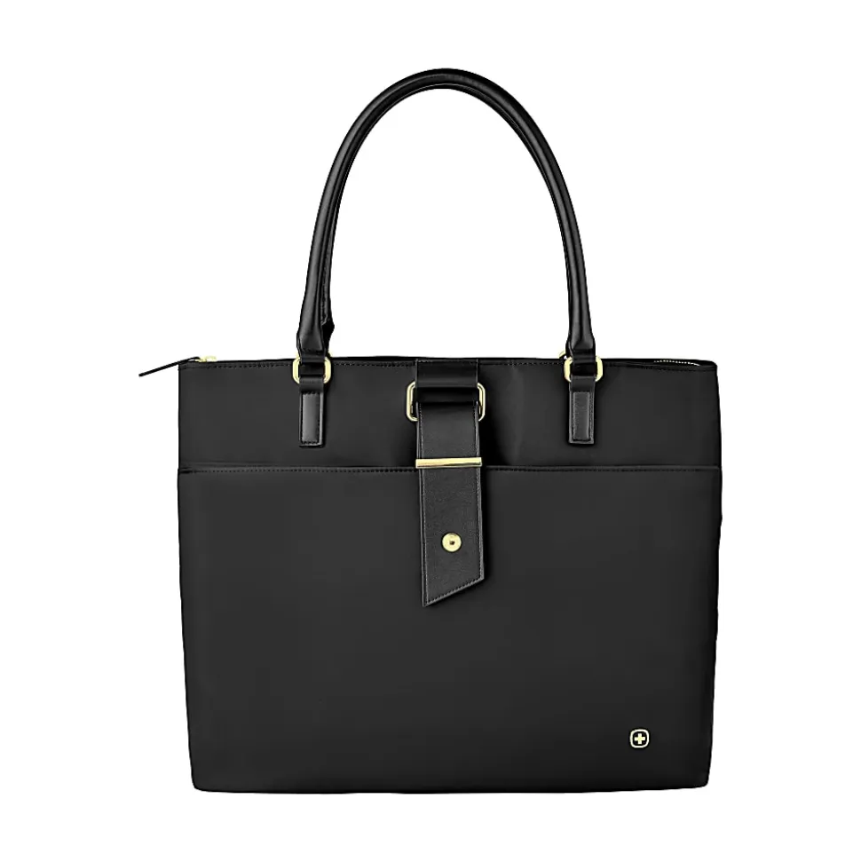 Wenger® Ana Laptop Tote With 15.6" Laptop Pocket, Black