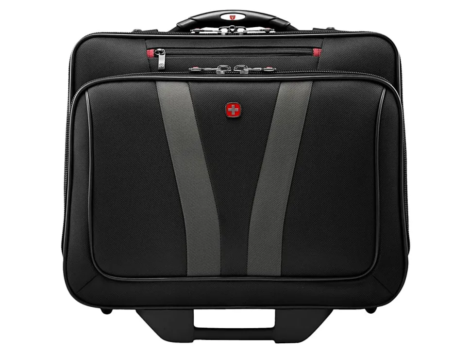 Wenger® Granada Pro Wheeled Laptop Case With 15.6" Laptop Pocket, Black