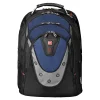 Wenger® Ibex Laptop Backpack, Black/Blue