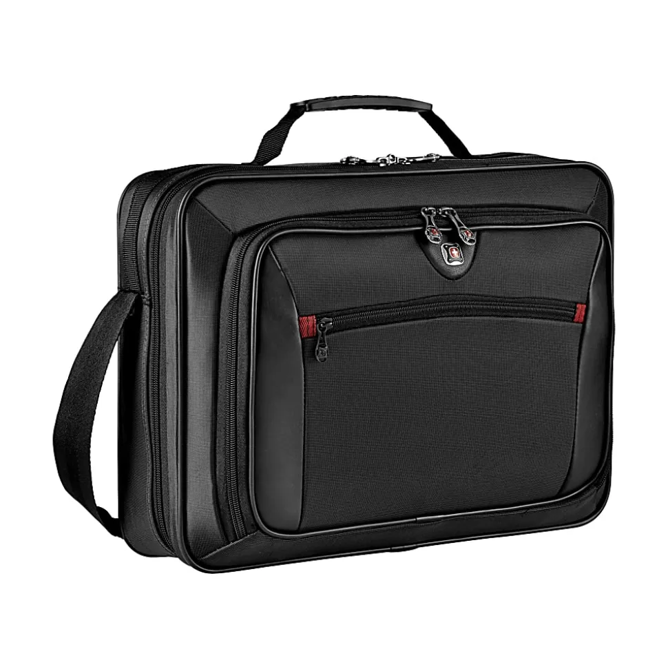 Wenger® Insight Single Gusset Laptop Case, Gray