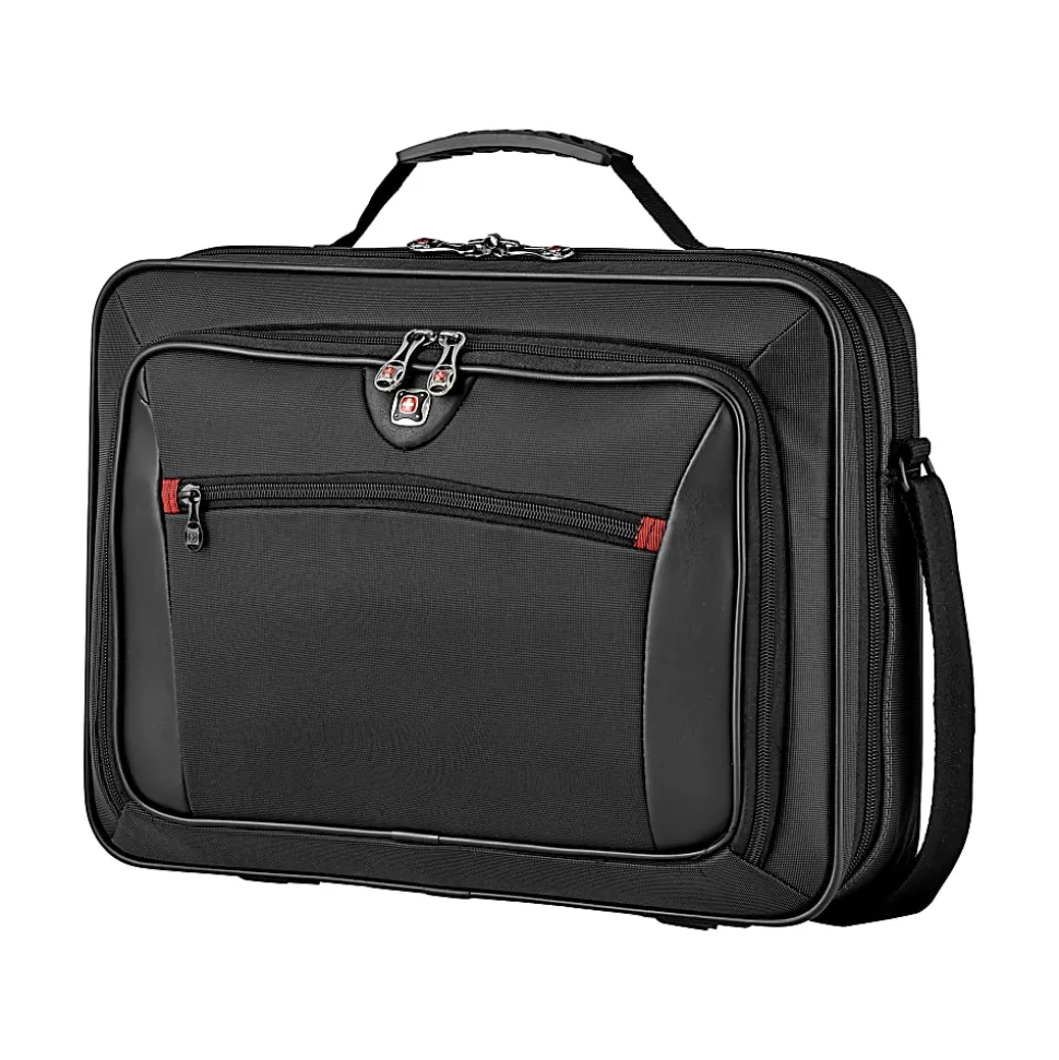 Wenger® Insight Single Gusset Laptop Case, Gray