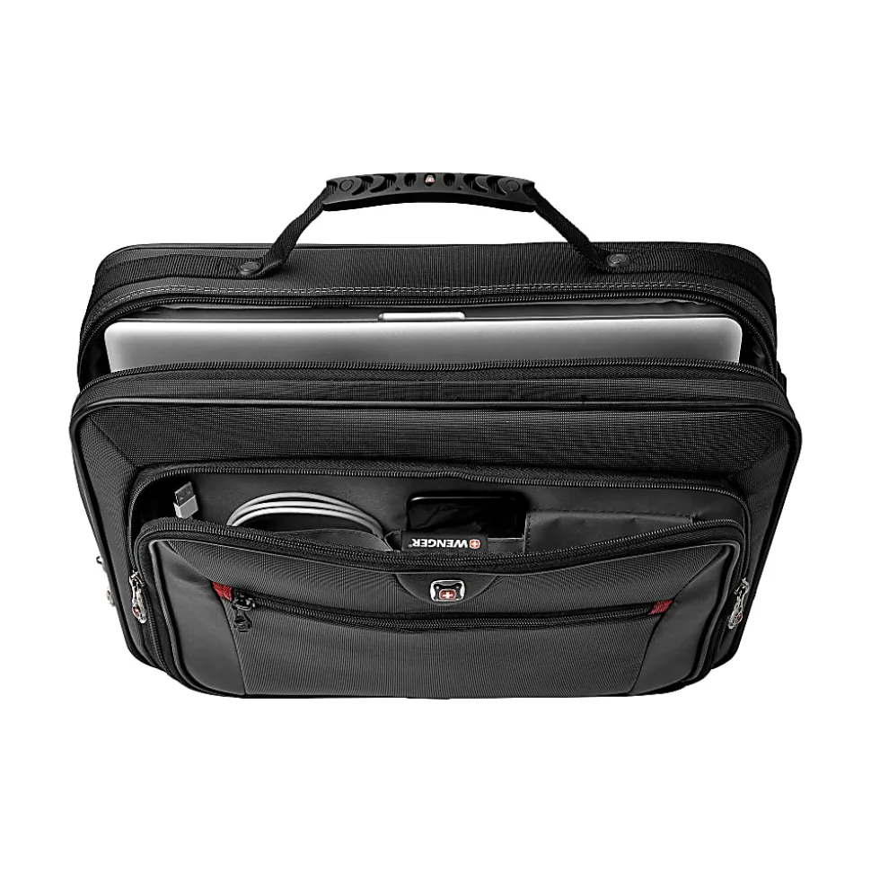 Wenger® Insight Single Gusset Laptop Case, Gray