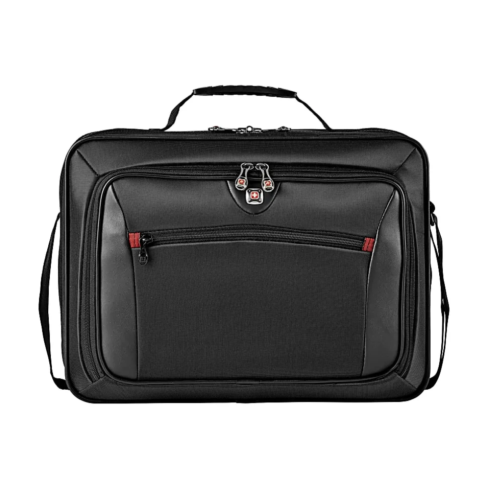 Wenger® Insight Single Gusset Laptop Case, Gray