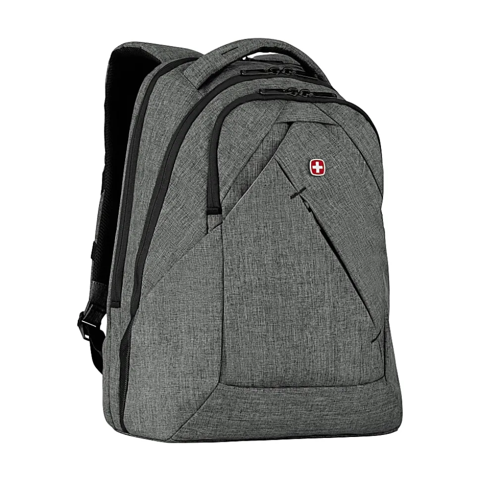 Wenger® MoveUp 16 Laptop Backpack, Charcoal Heather