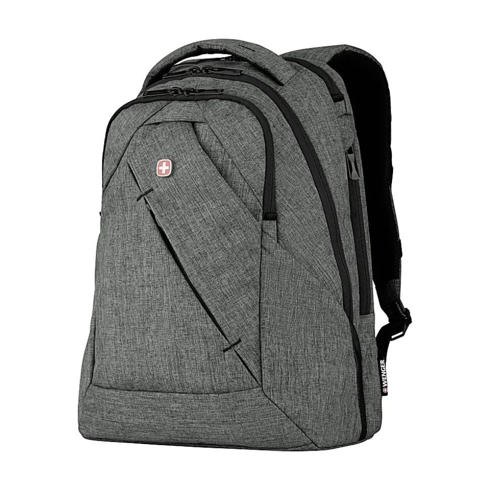 Wenger® MoveUp 16 Laptop Backpack, Charcoal Heather