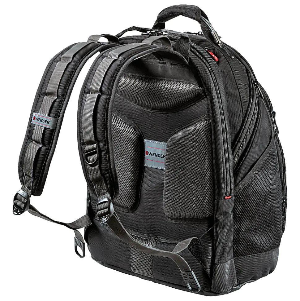 Wenger® Synergy Ballistic Laptop Backpack, Black