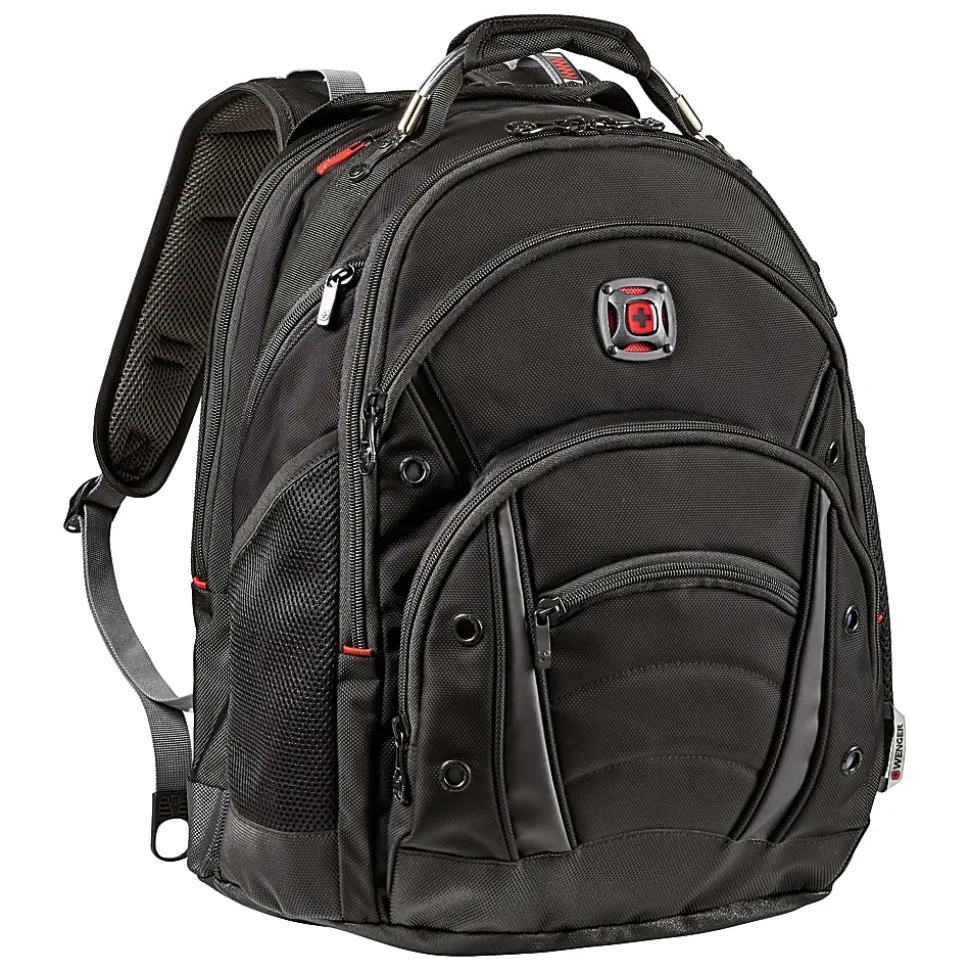 Wenger® Synergy Ballistic Laptop Backpack, Black