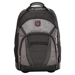 Wenger® Synergy Wheeled Laptop Backpack, Black/Gray