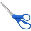 Westcott® All Purpose Preferred Stainless Steel Scissors, 8", Bent, Blue