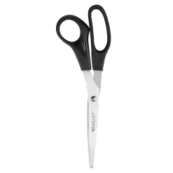 Westcott® All-Purpose Value Stainless Steel Scissors, 8", Pointed, Assorted Colors, Pack Of 3