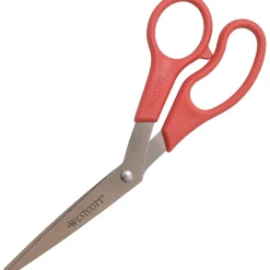 Westcott® All-Purpose Value Stainless Steel Scissors, 8