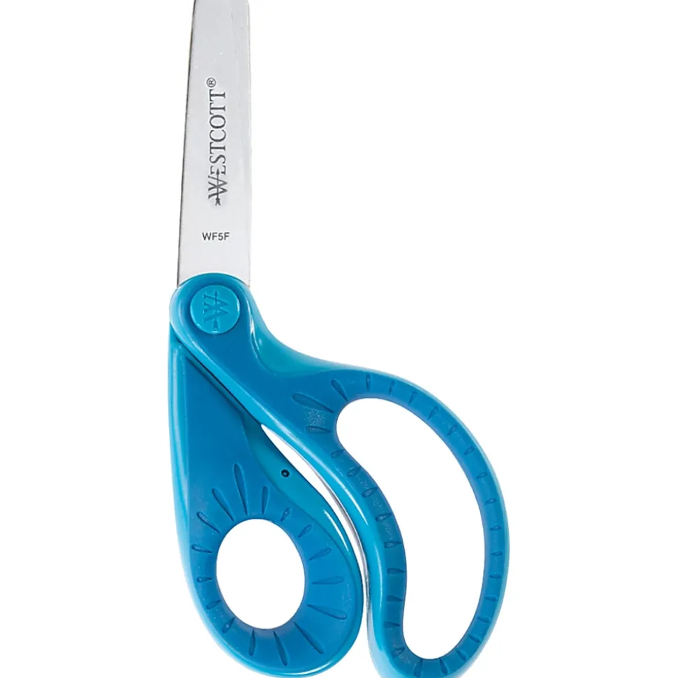 Westcott® Ergo Kids Scissors, 5", Blunt, Assorted Colors