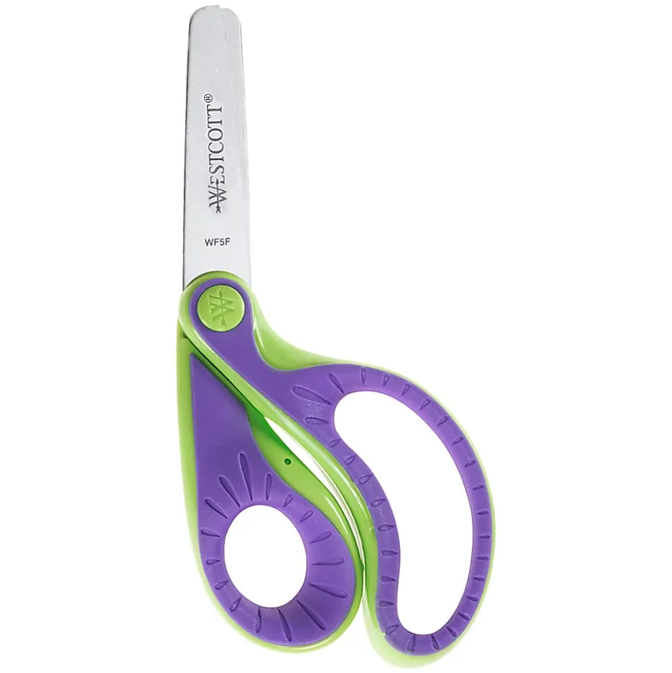 Westcott® Ergo Kids Scissors, 5", Blunt, Assorted Colors