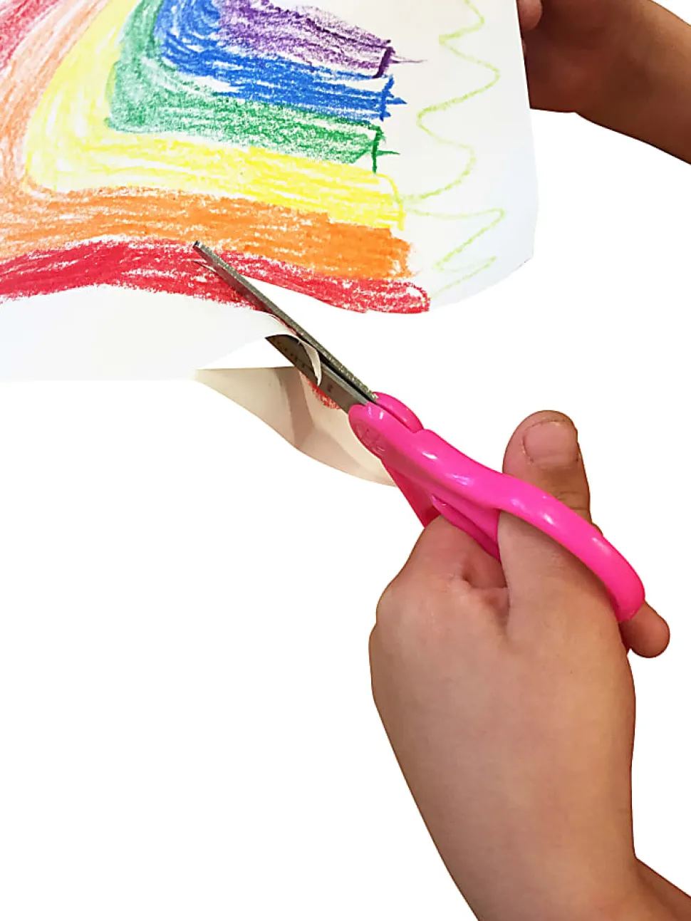 Westcott® Hard Handle Kids Value Scissors, 5", Pointed, Assorted Colors, Pack Of 2