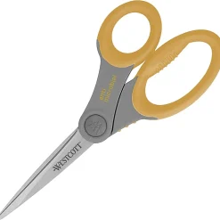 Westcott Hard Handle Scissors With Antimicrobial Protection, 8