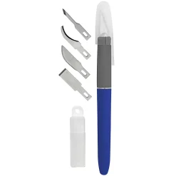 Westcott® Hobby Knife Paper Trimmer, 8 1/2", Black/Blue