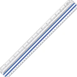 Westcott® 15" Magnifying Ruler, Clear Plastic
