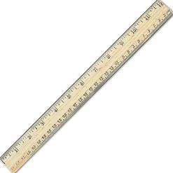 Westcott® Metric Ruler With Metal Edge, 12"
