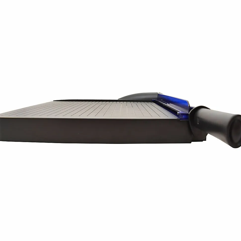 Westcott® Multi-Purpose Guillotine Trimmer, 12", Black/Blue