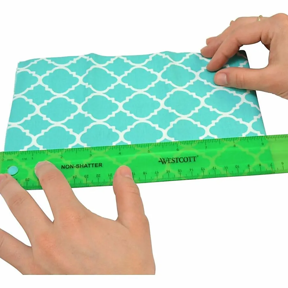 Westcott® Shatterproof Ruler, 12", Assorted Colors