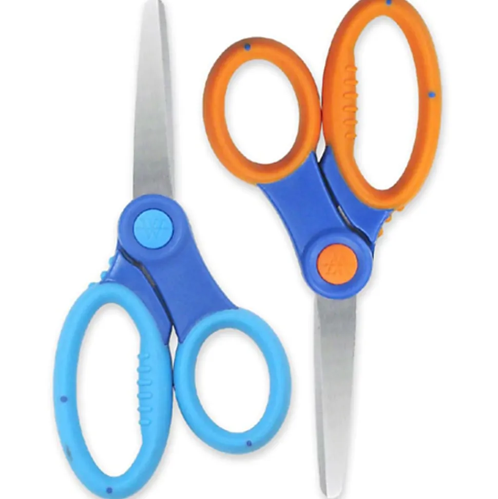 Westcott® Soft Handle Kids Scissors, 5", Pointed, Assorted Colors