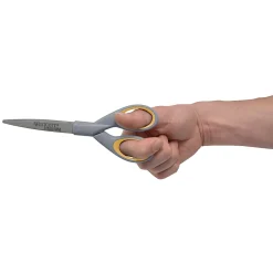 Westcott® Titanium Bonded Scissors, 7", Straight, Gray/Yellow