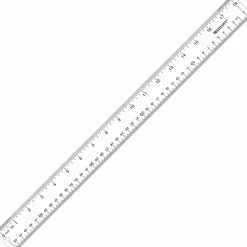 Westcott® Transparent Acrylic Ruler, 18"