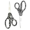 Westcott® Trendsetter Scissors, 8", Pointed, Black/White Patterns, Floral/Graffiti