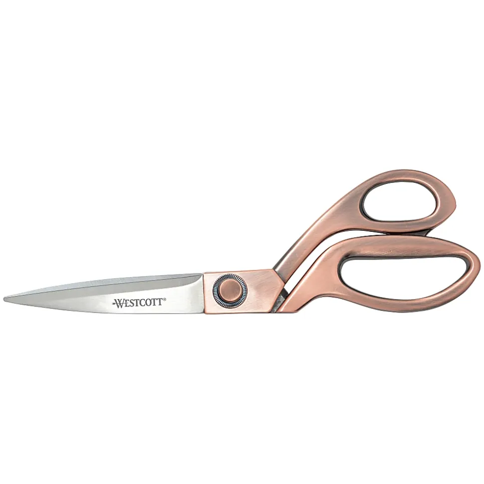 Westcott® Vintage Scissors, 8", Pointed, Copper