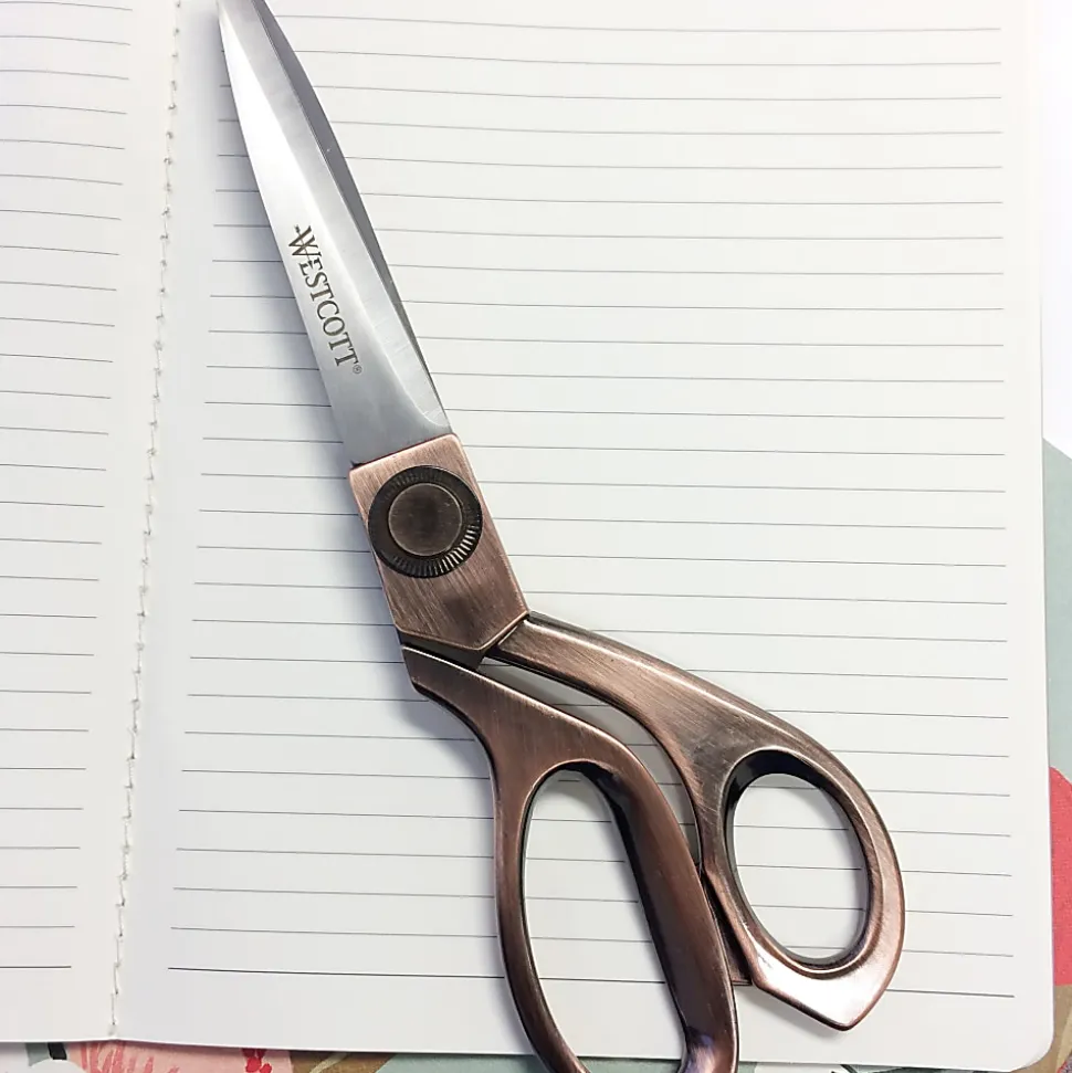 Westcott® Vintage Scissors, 8", Pointed, Copper